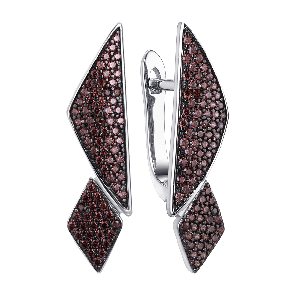Серьги Brown