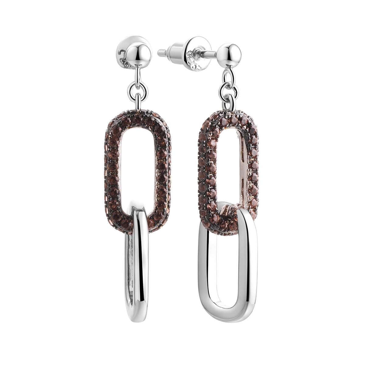 Серьги Brown
